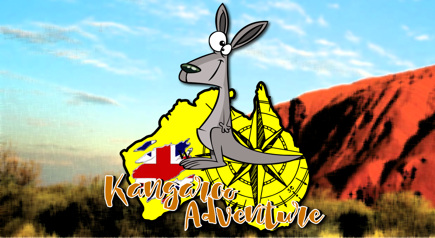 Daily Logo Challenge –  Kangaroo Adventure